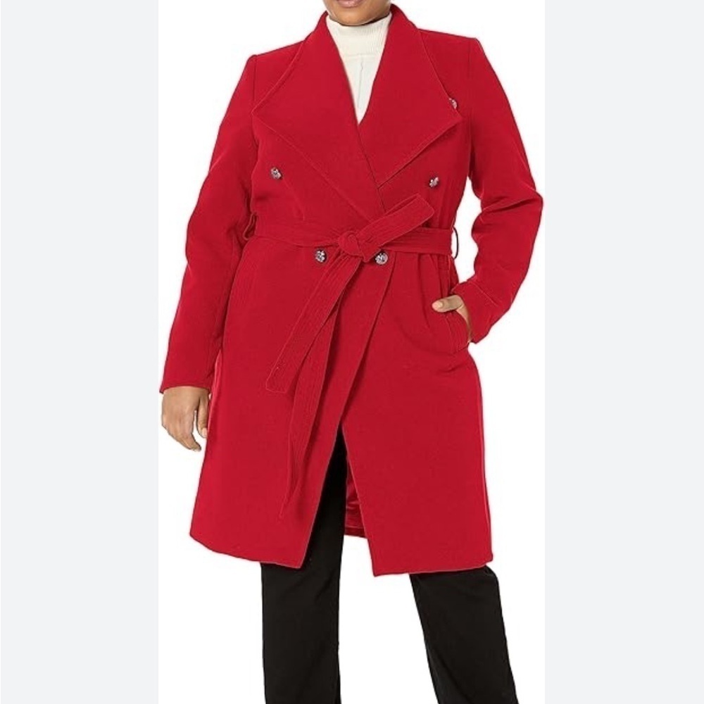 City Chic women’s size 12 jacket red